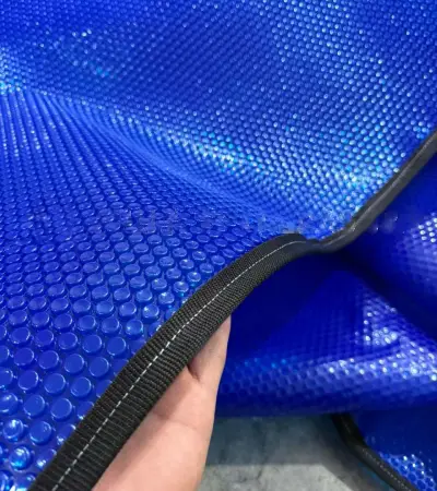 Cobertor con burbujas flotantes para Piscina