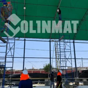 Fabricacion de cobertor de lona pvc